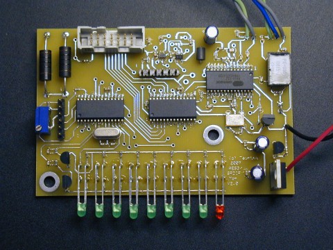 Digital Audio Monitor populated PC Board