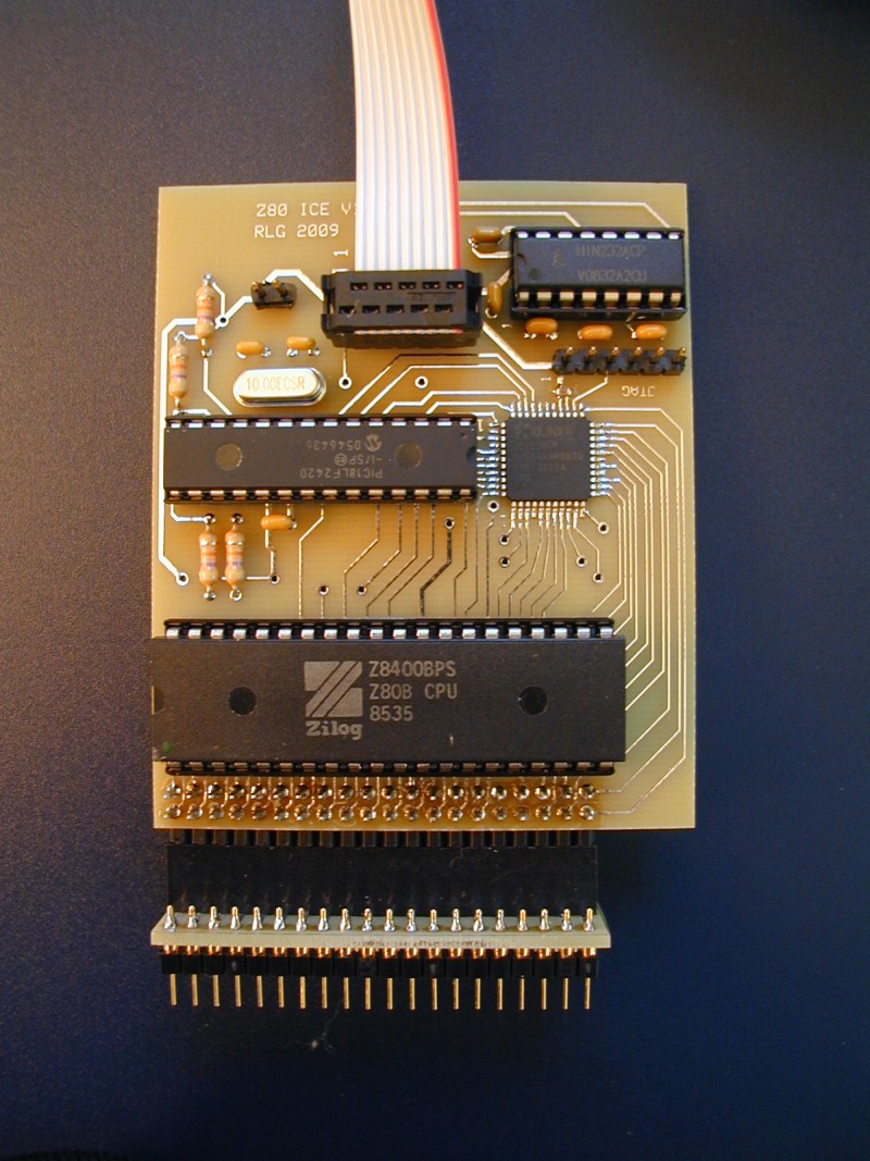 TRS80 CPU.Model I Plans To Build ICE with Software Z80 In-Circuit-Emulator 